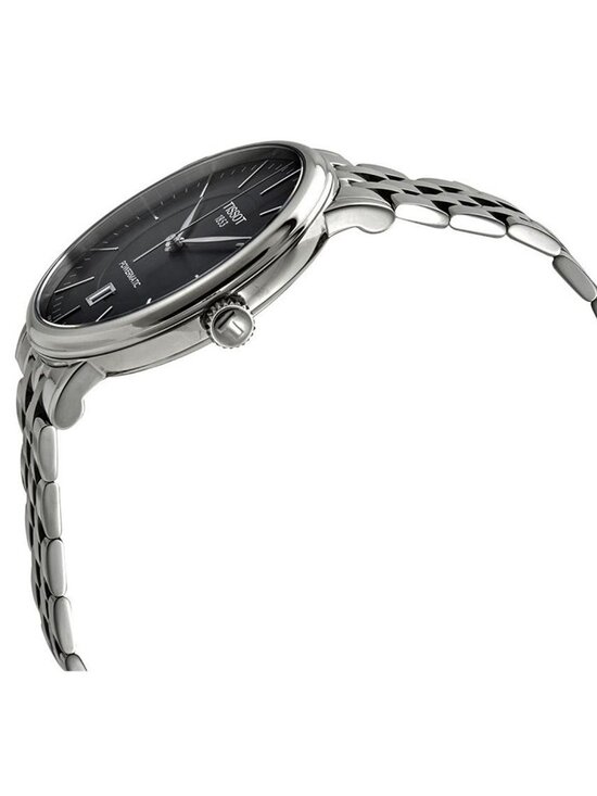 NWT Tissot Carson Automatic Black Dial Men\'s Watch